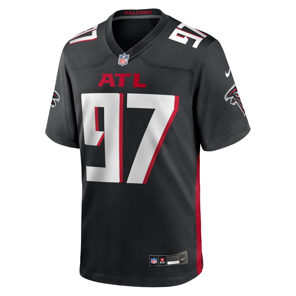 Atlanta Falcons Grady Jarrett Black Game Player Football Jersey
