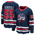 Winnipeg Jets Mark Scheifele Navy Breakaway Hockey Jersey
