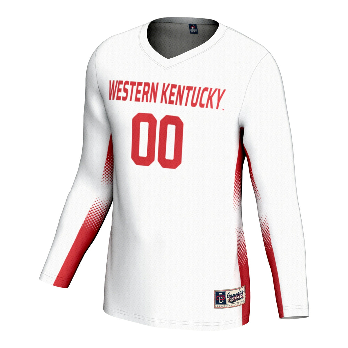 Western Kentucky Hilltoppers NIL Lightweight Volleyball Jersey - White