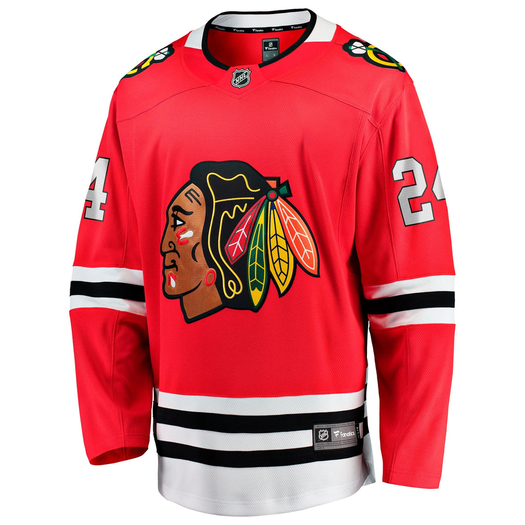 Chicago Blackhawks Sam Lafferty Red Home Breakaway Hockey Jersey