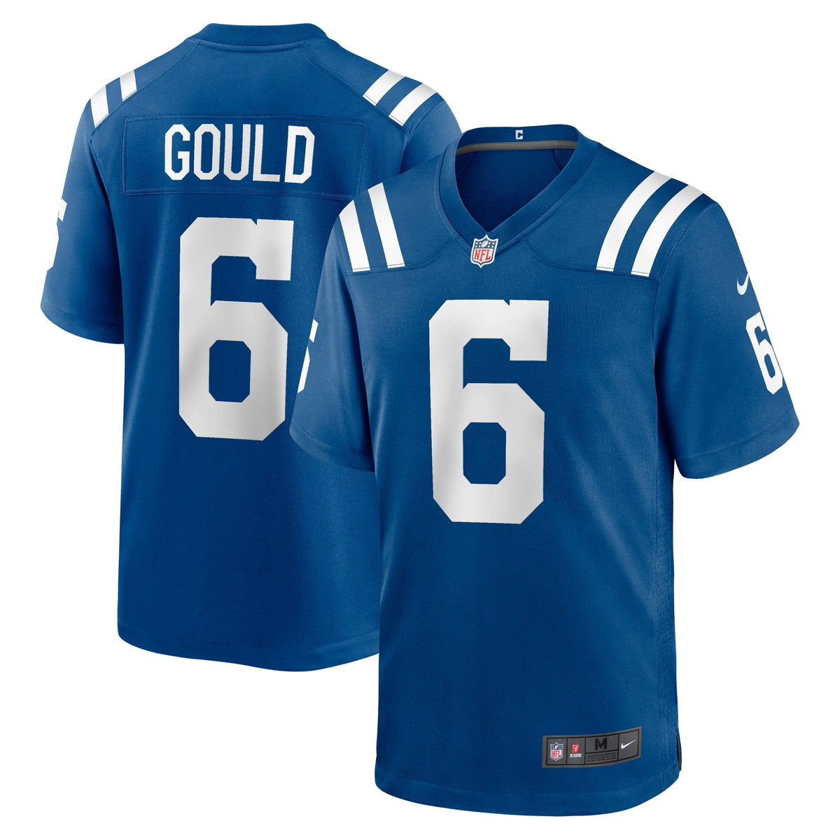 Indianapolis Colts Anthony Gould Royal Game Football Jersey