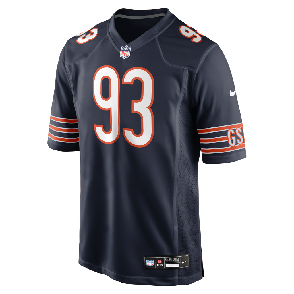 Chicago Bears Kentavius Street Navy Team Game Football Jersey