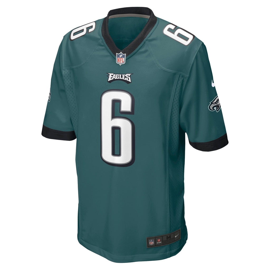 Philadelphia Eagles DeVonta Smith Midnight Green Player Game Football Jersey