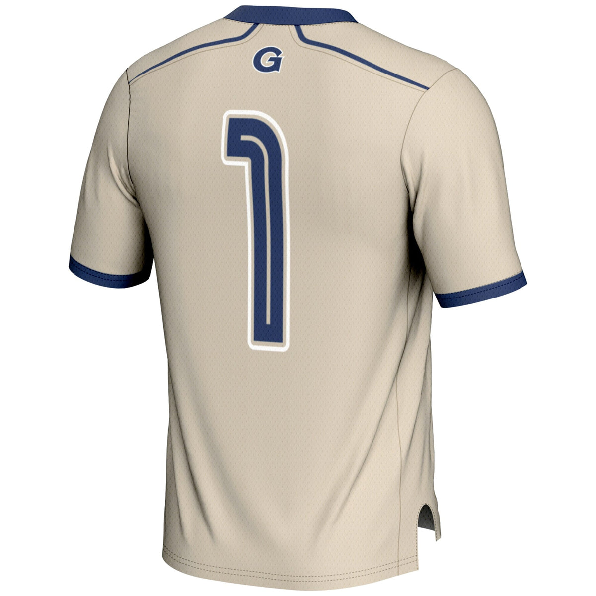 Georgetown Hoyas #1 Lightweight Lacrosse Jersey - Gray