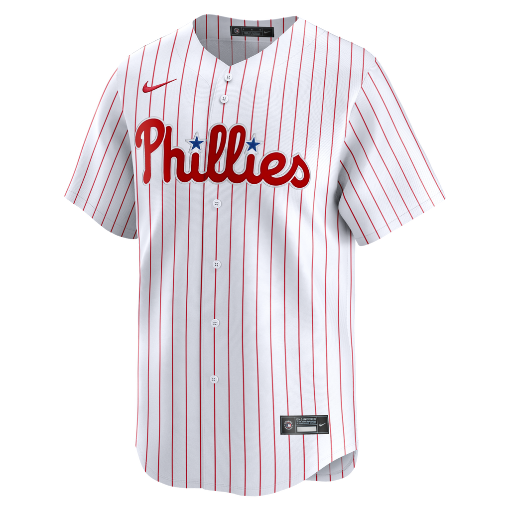 Philadelphia Phillies White Home Limited Baseball Jersey