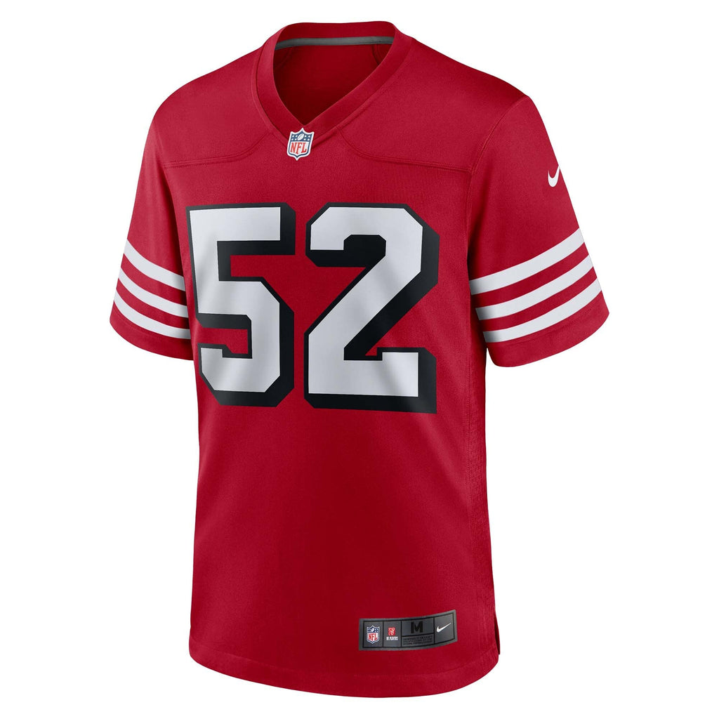San Francisco 49ers Patrick Willis Scarlet Retired Player Alternate Game Football Jersey