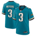 Jacksonville Jaguars Jakobi Meyers Teal Alternate 2 Prowler Throwback Game Football Jersey