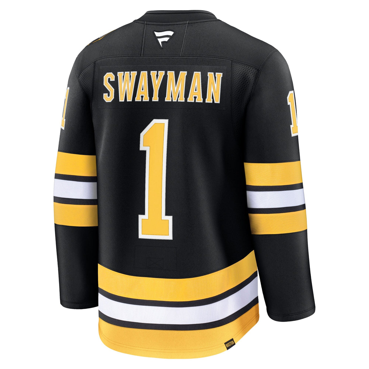 Boston Bruins Jeremy Swayman Black Home Premium Jersey