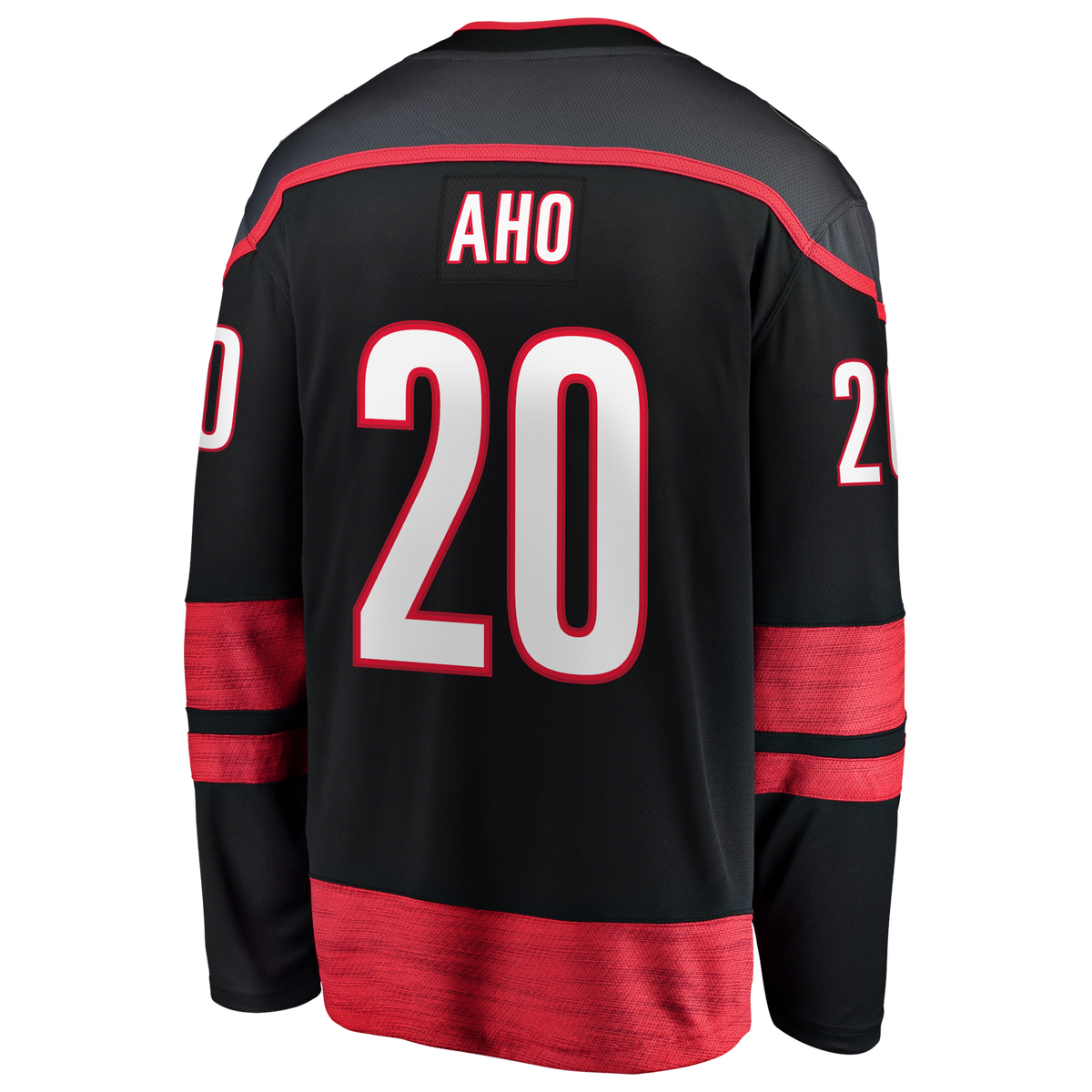 Carolina Hurricanes Sebastian Aho Black 2026 Stanley Cup Champions Home Breakaway Hockey Jersey