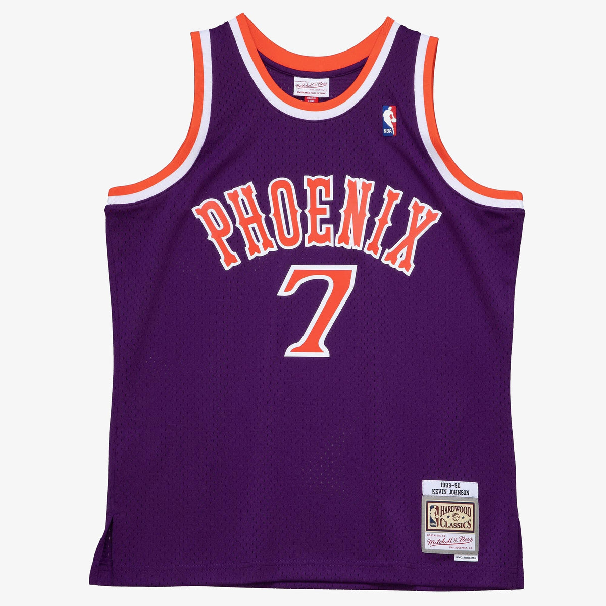 Phoenix Suns Kevin Johnson 1989 Dark Jersey - Purple