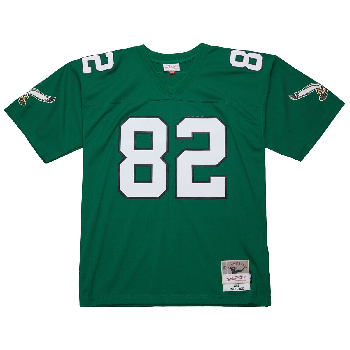 Philadelphia Eagles Mike Quick Kelly Green Legacy Replica Football Jersey