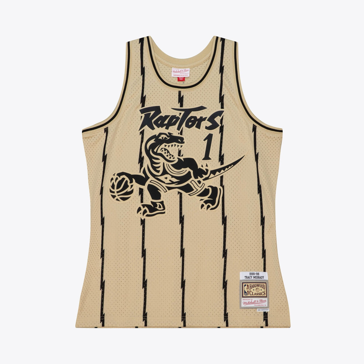 Toronto Raptors Tracy McGrady 1998 Swingman Jersey - Khaki