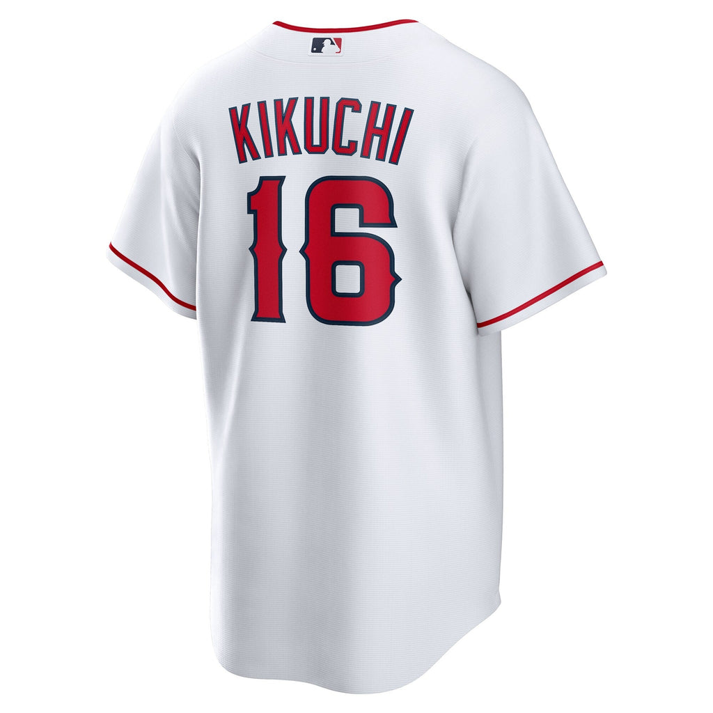 Los Angeles Angels Yusei Kikuchi White Home Replica Baseball Jersey