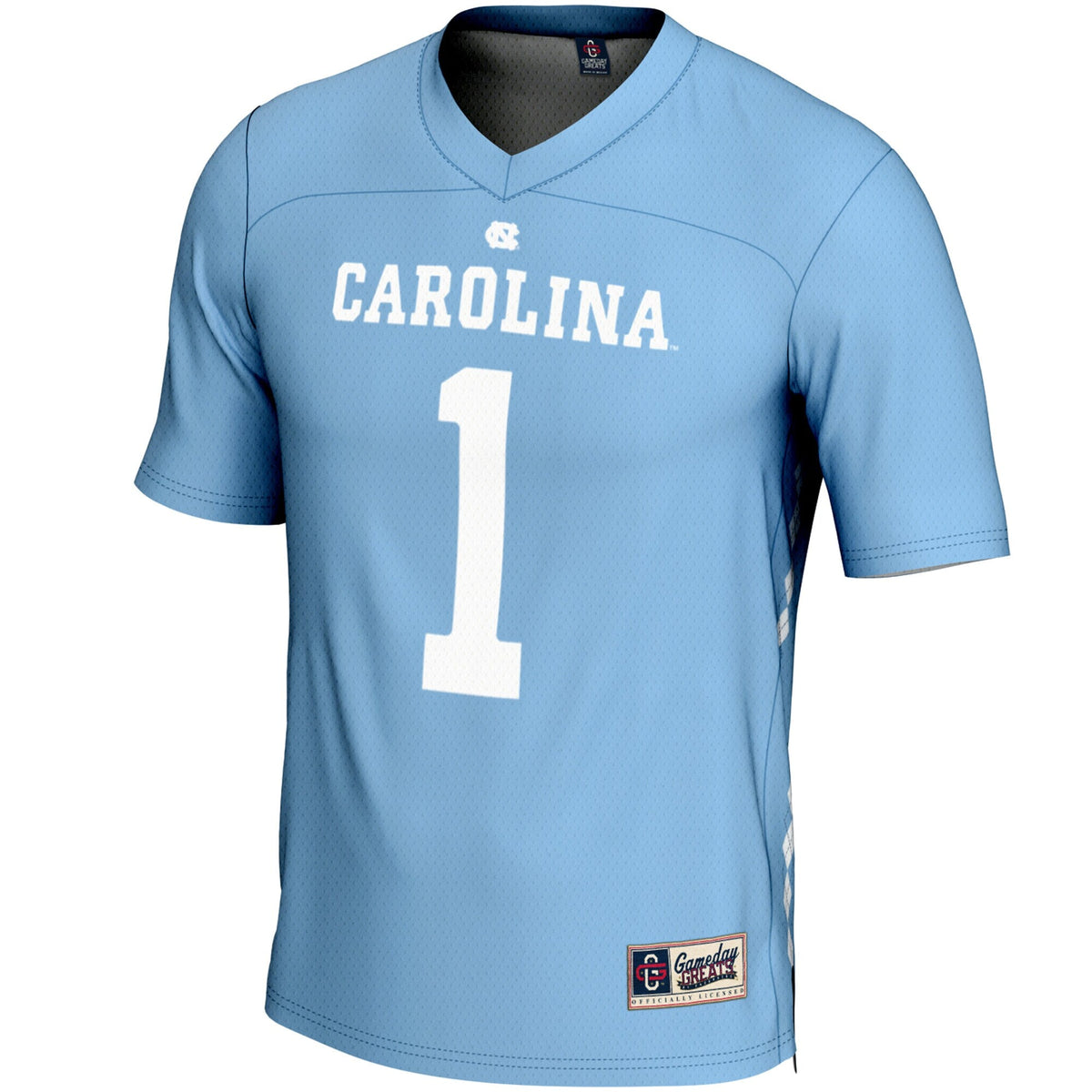 #1 North Carolina Tar Heels Lightweight Lacrosse Jersey - Carolina Blue