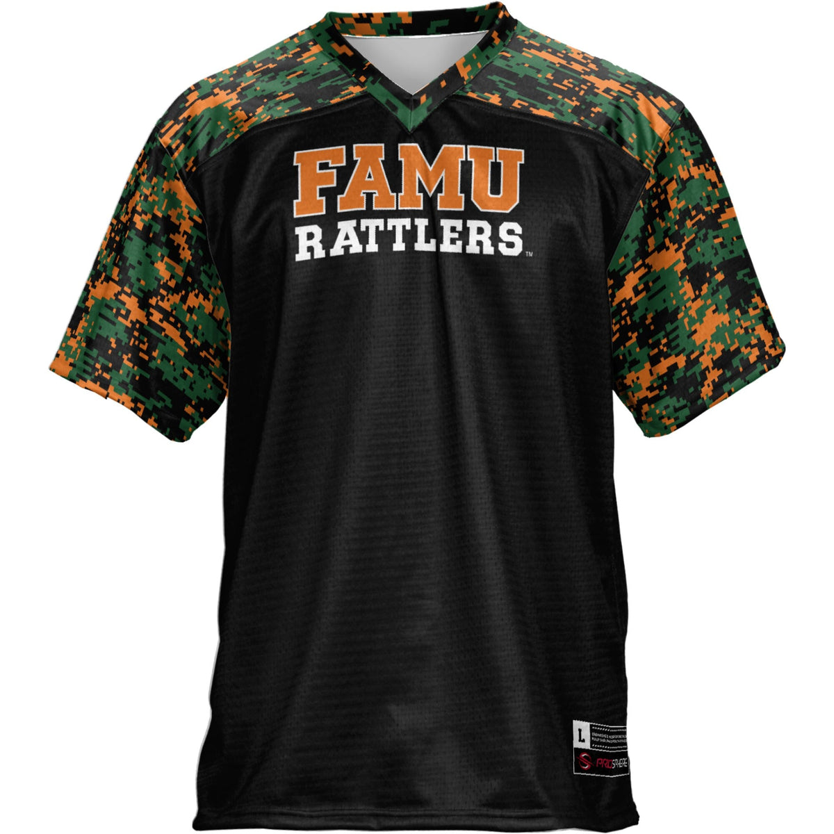 Black Florida A&M Rattlers Football Jersey