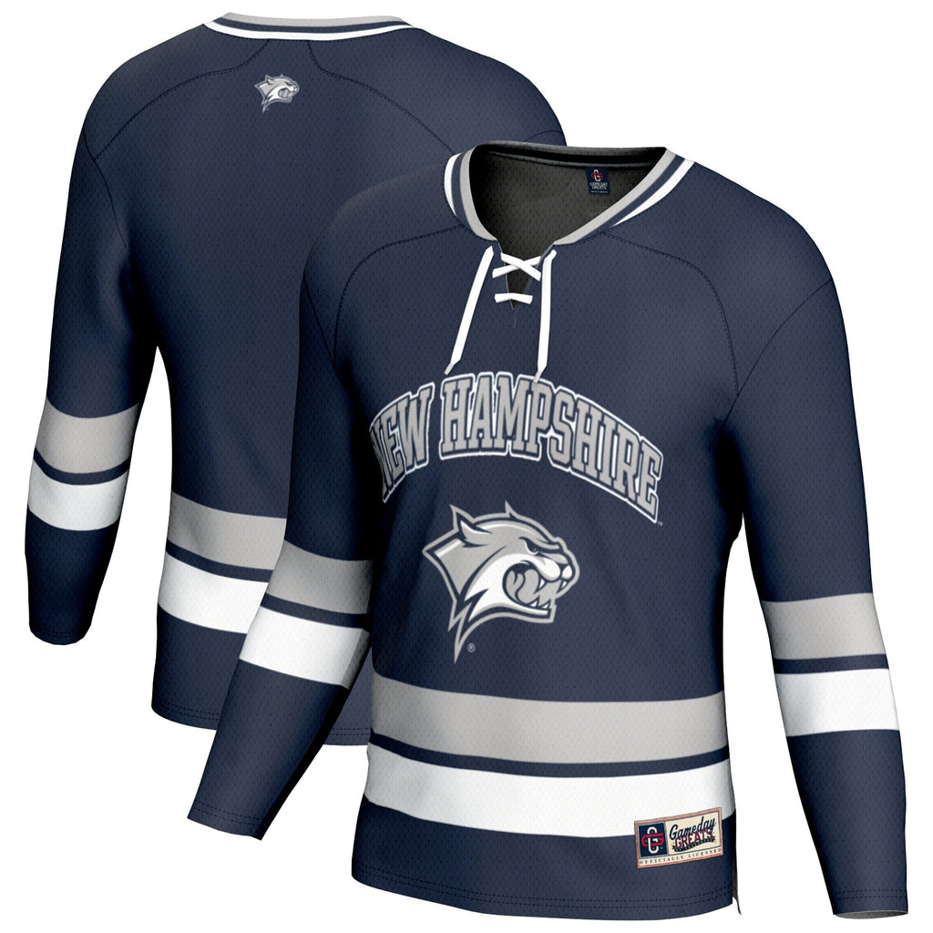 New Hampshire Wildcats Spirit Hockey Jersey - Navy