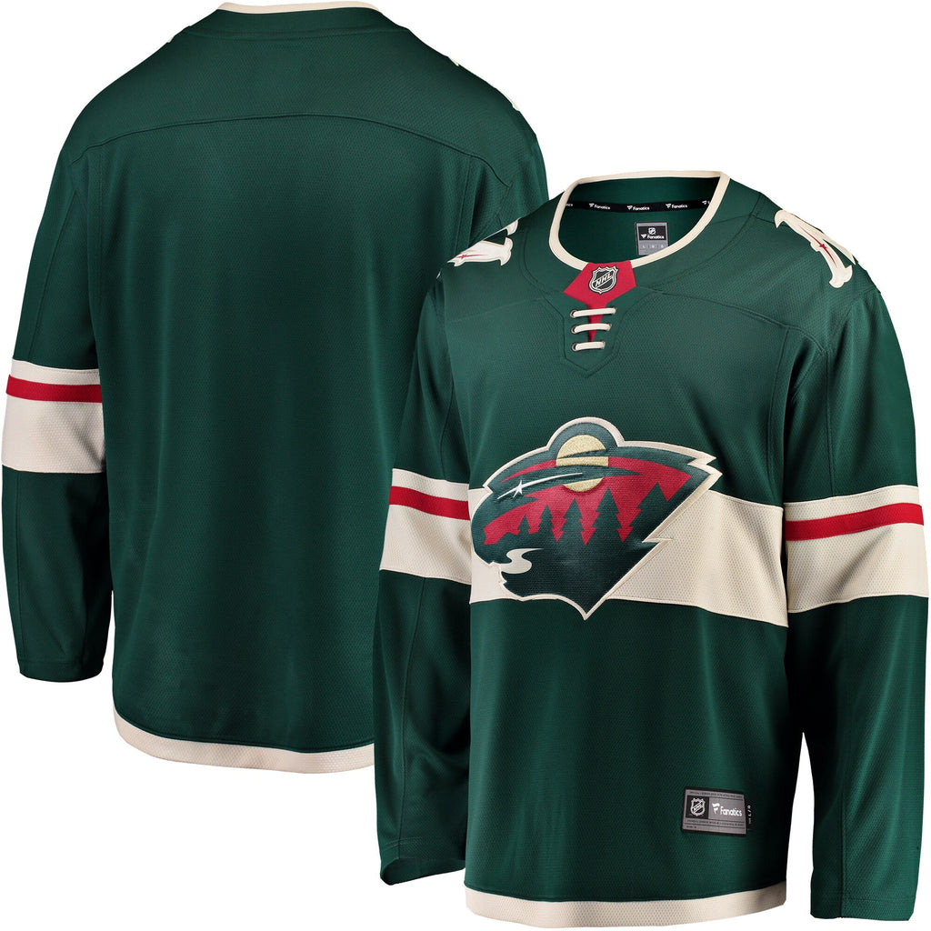 Minnesota Wild Green Breakaway Home Hockey Jersey