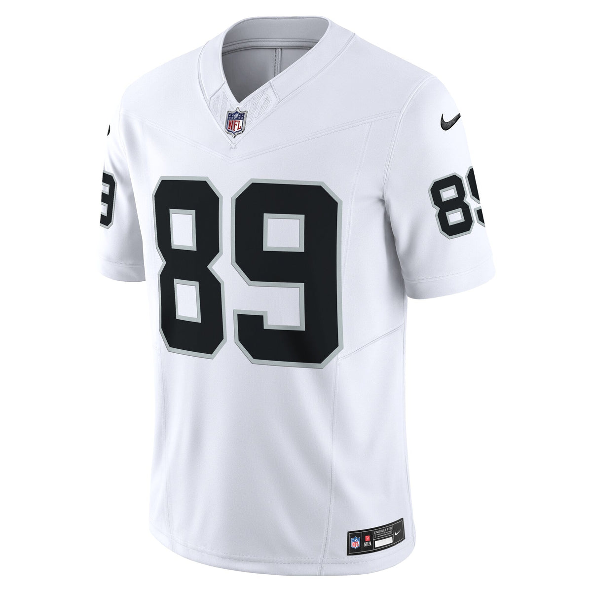 Las Vegas Raiders Brock Bowers White Vapor F.U.S.E. Limited Football Jersey