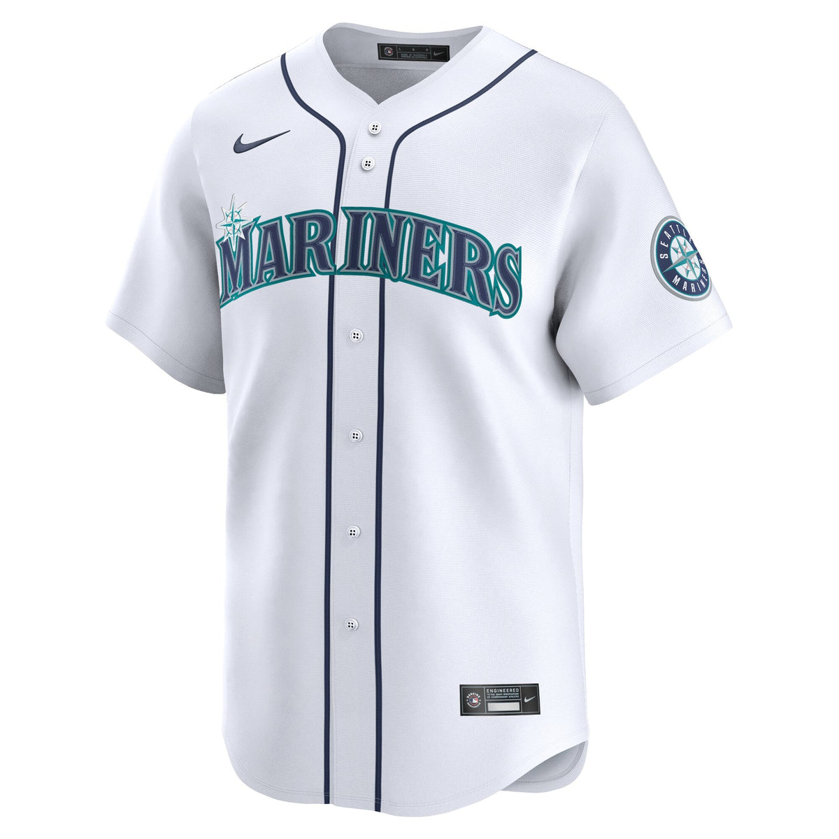Seattle Mariners Julio Rodríguez White Home Limited Player Baseball Jersey