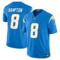 Los Angeles Chargers Omarion Hampton Powder Blue Team Vapor F.U.S.E. Stitched Limited Football Jersey