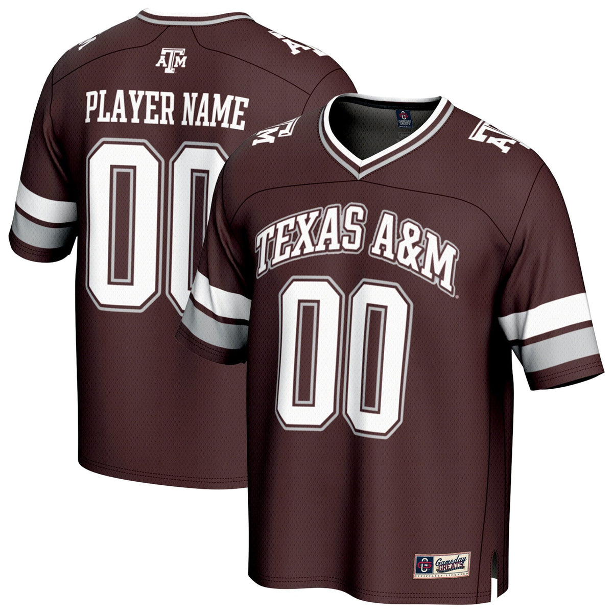 Texas A&M Aggies NIL Pick-A-Player Football Fashion Jersey - Maroon