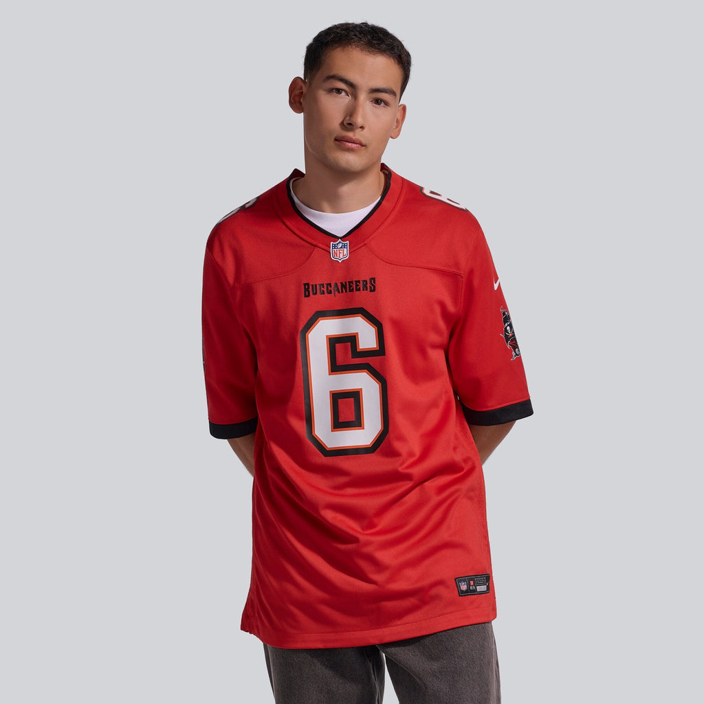 Tampa Bay Buccaneers Baker Mayfield Red Team Game Football Jersey