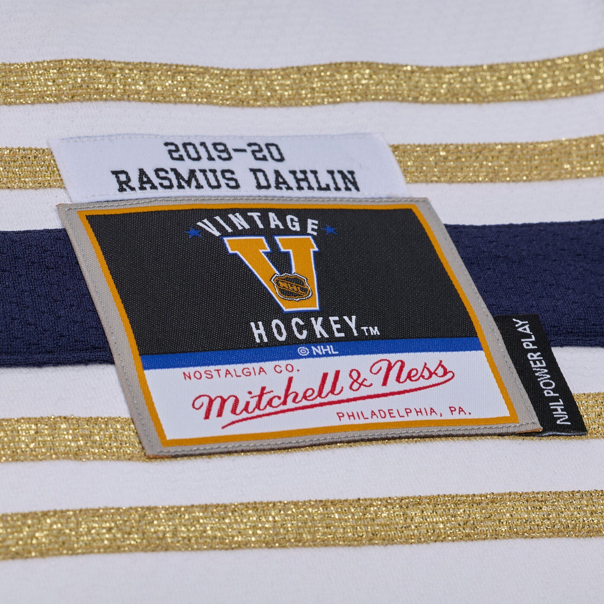 Buffalo Sabres Rasmus Dahlin White 2019 Power Play Jersey