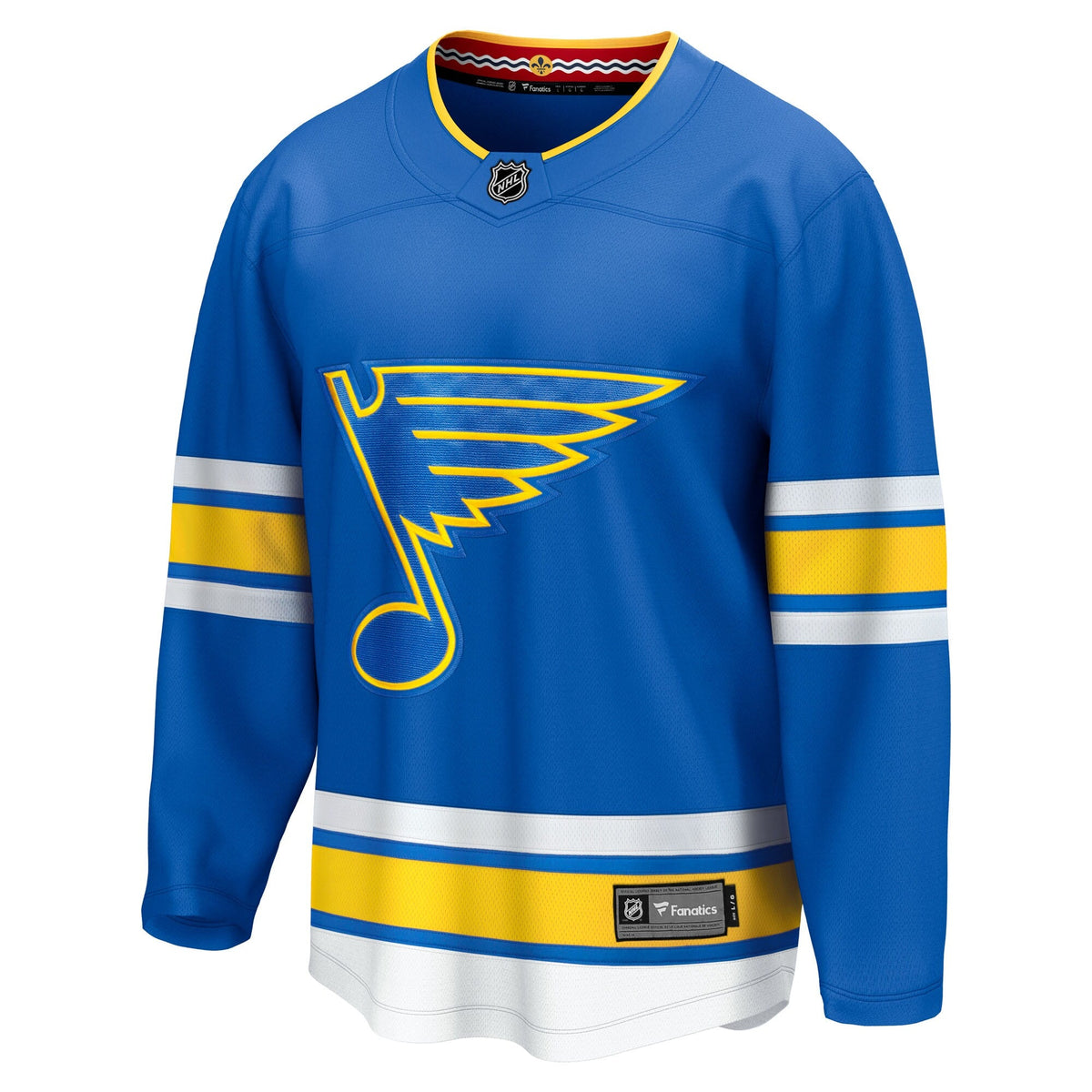 St. Louis Blues Blue Home Breakaway Hockey Jersey