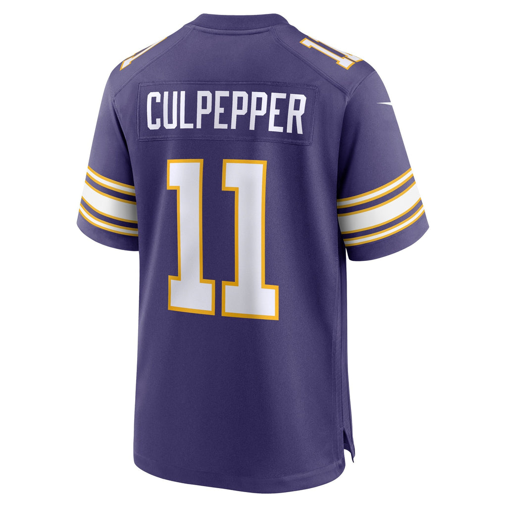 Minnesota Vikings Daunte Culpepper Purple Retired Player Alternate Game Football Jersey