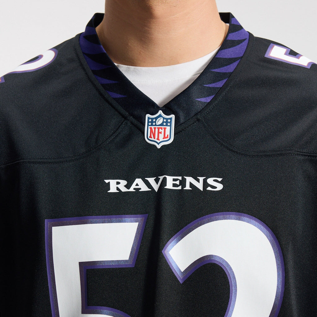 Baltimore Ravens Ray Lewis Black Alternate Retired Player Game Football Jersey