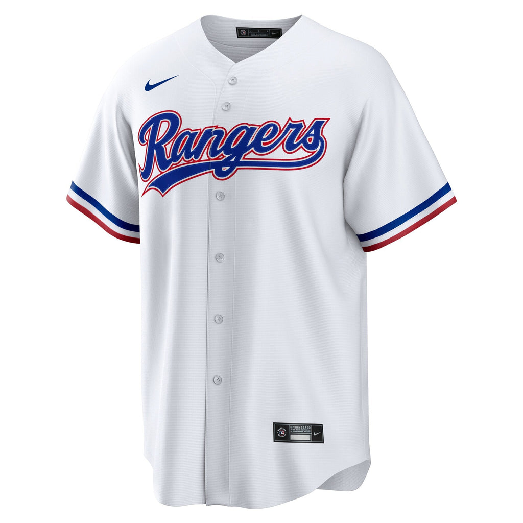Texas Rangers White #1 Groom Home Replica Baseball Jersey
