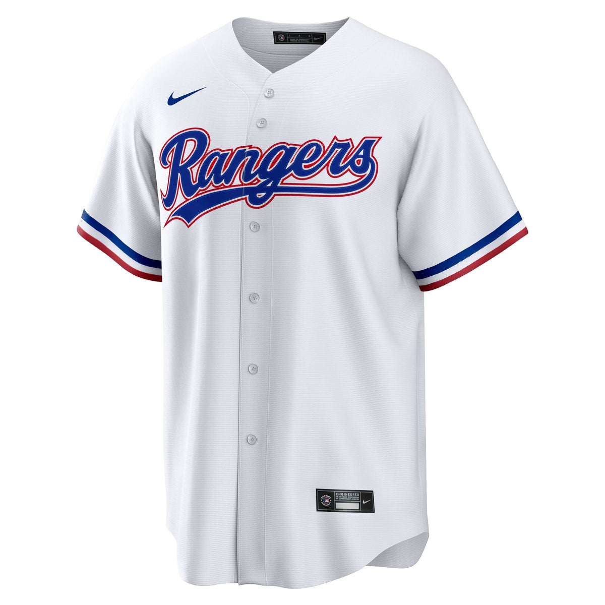 Texas Rangers White #1 Groom Home Replica Baseball Jersey