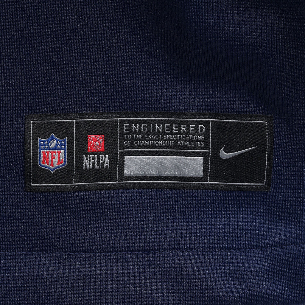 New England Patriots Bryce Baringer Navy Team Game Football Jersey