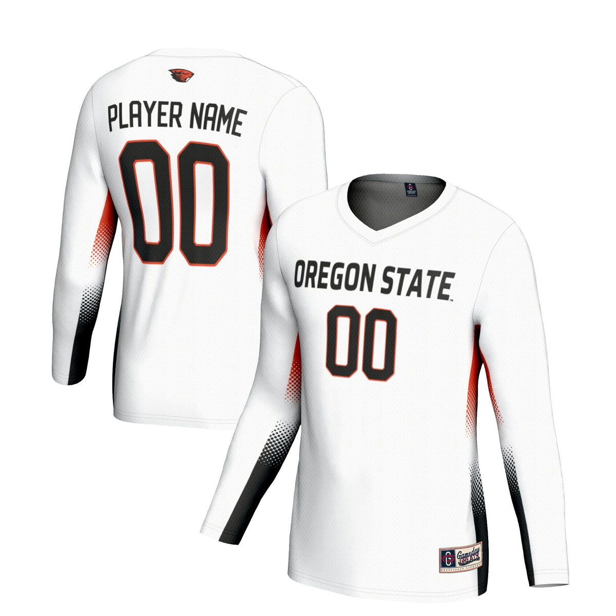 Oregon State Beavers NIL Lightweight Volleyball Jersey - White