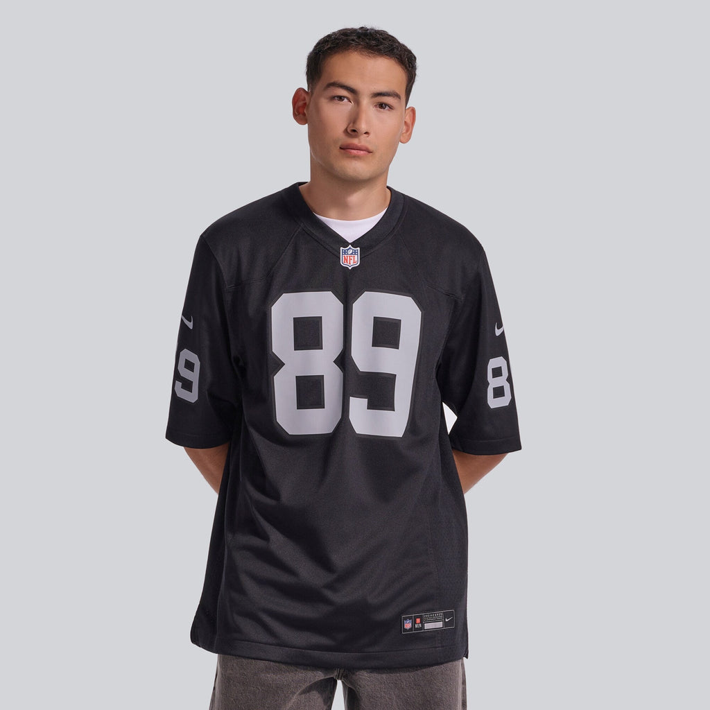 Las Vegas Raiders Brock Bowers Black Player Game Football Jersey