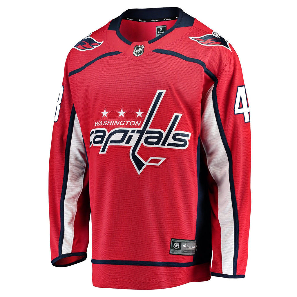 Washington Capitals Tom Wilson Red Home Breakaway Player Hockey Jersey
