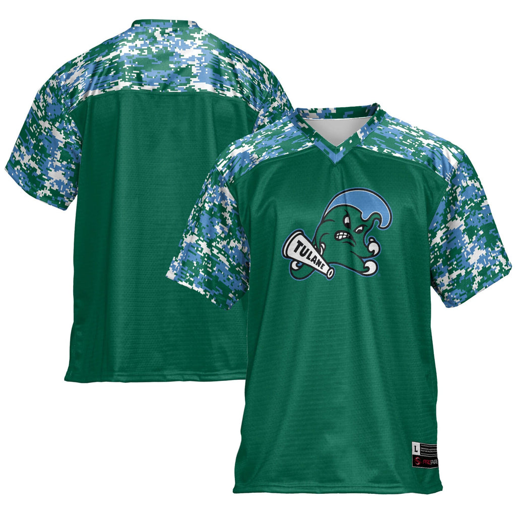 Tulane Green Wave Football Jersey - Green