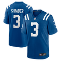 Indianapolis Colts Spencer Shrader Royal Team Game Football Jersey