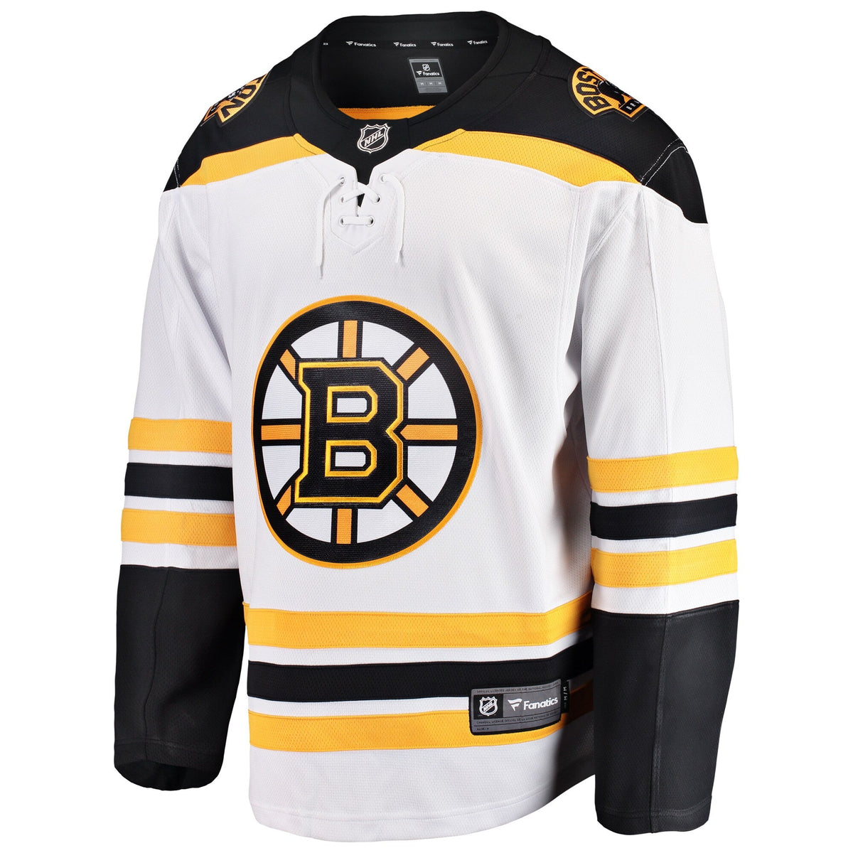 Boston Bruins White Breakaway Away Hockey Jersey