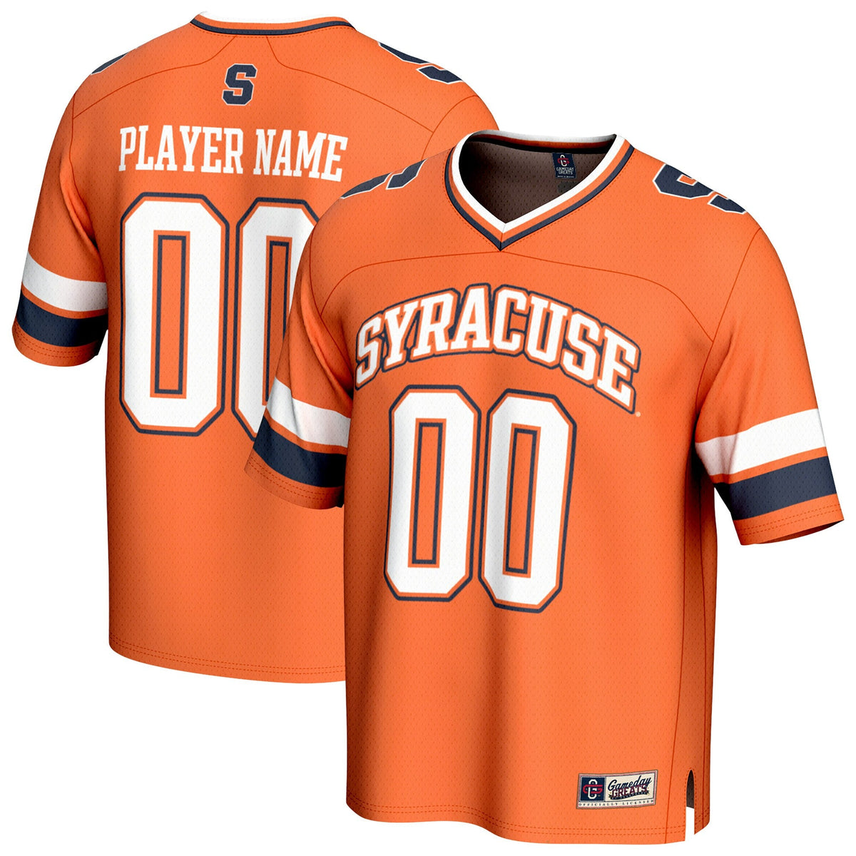 Syracuse Orange NIL Pick-A-Player Lightweight Collegiate Football Fashion Jersey - Orange