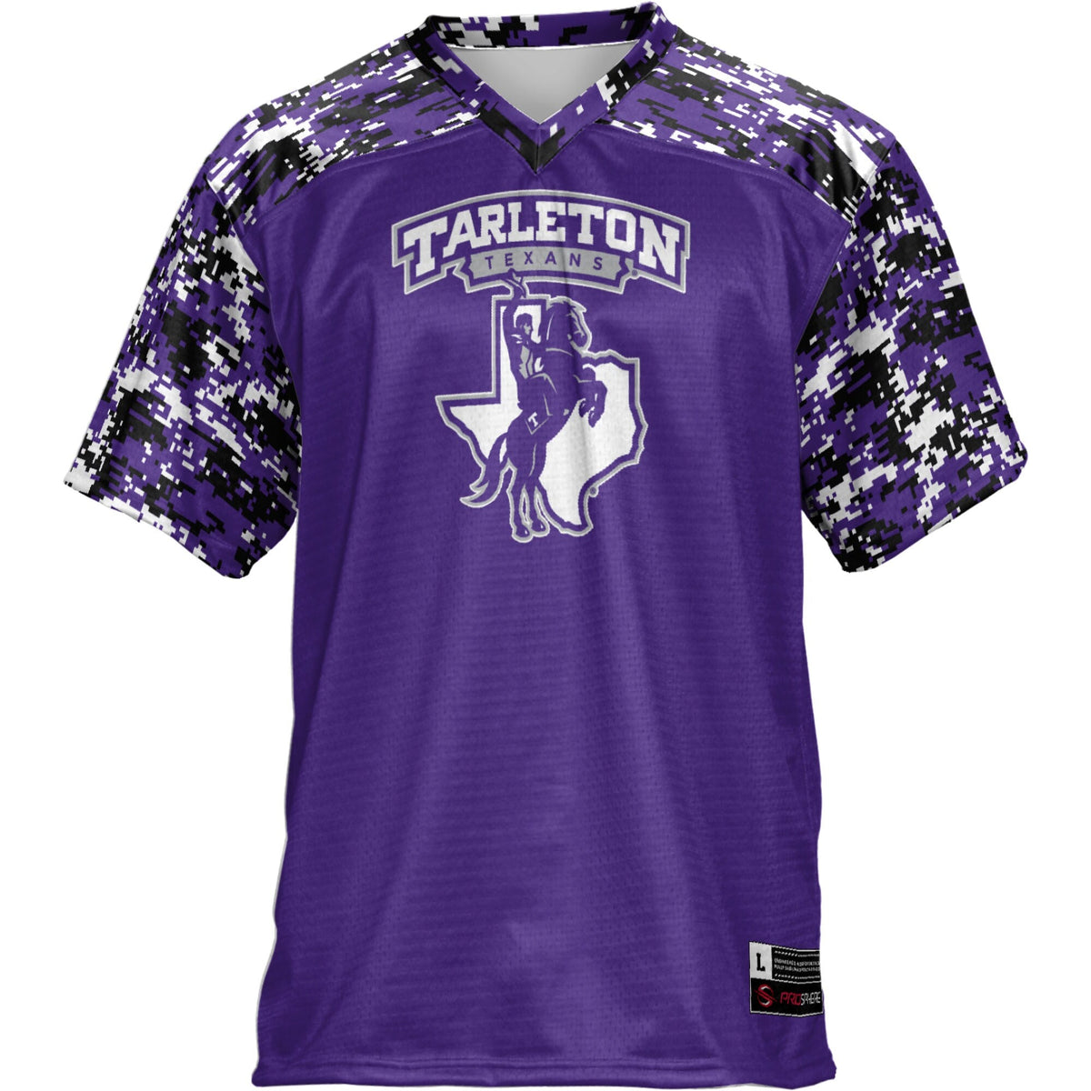 Tarleton State Texans Football Jersey - Purple