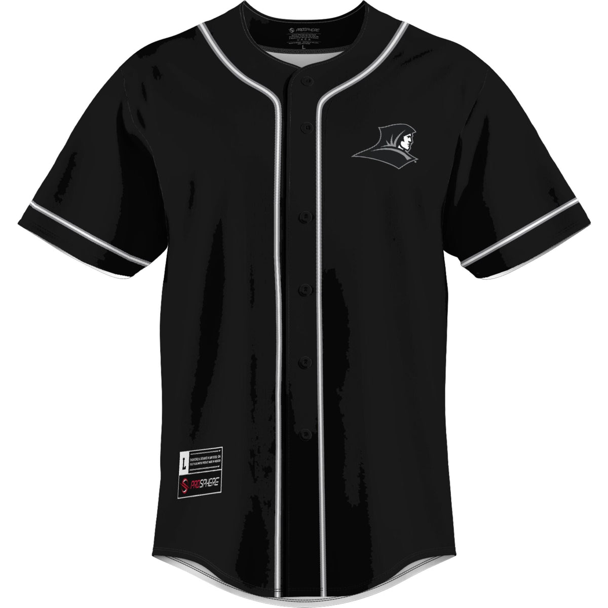 Providence Friars Lightweight Baseball Jersey - Black