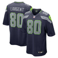Seattle Seahawks Steve Largent College Navy Retired Player Game Football Jersey