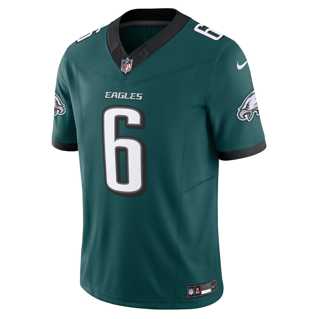 Philadelphia Eagles DeVonta Smith Midnight Green Vapor F.U.S.E. Limited Football Jersey