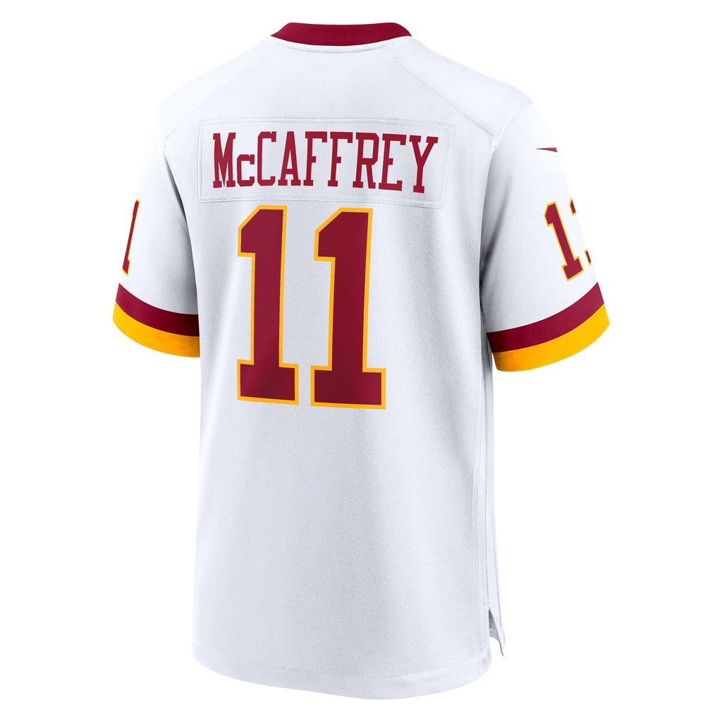 Washington Commanders Luke McCaffrey White Game Super Bowl Era Football Jersey
