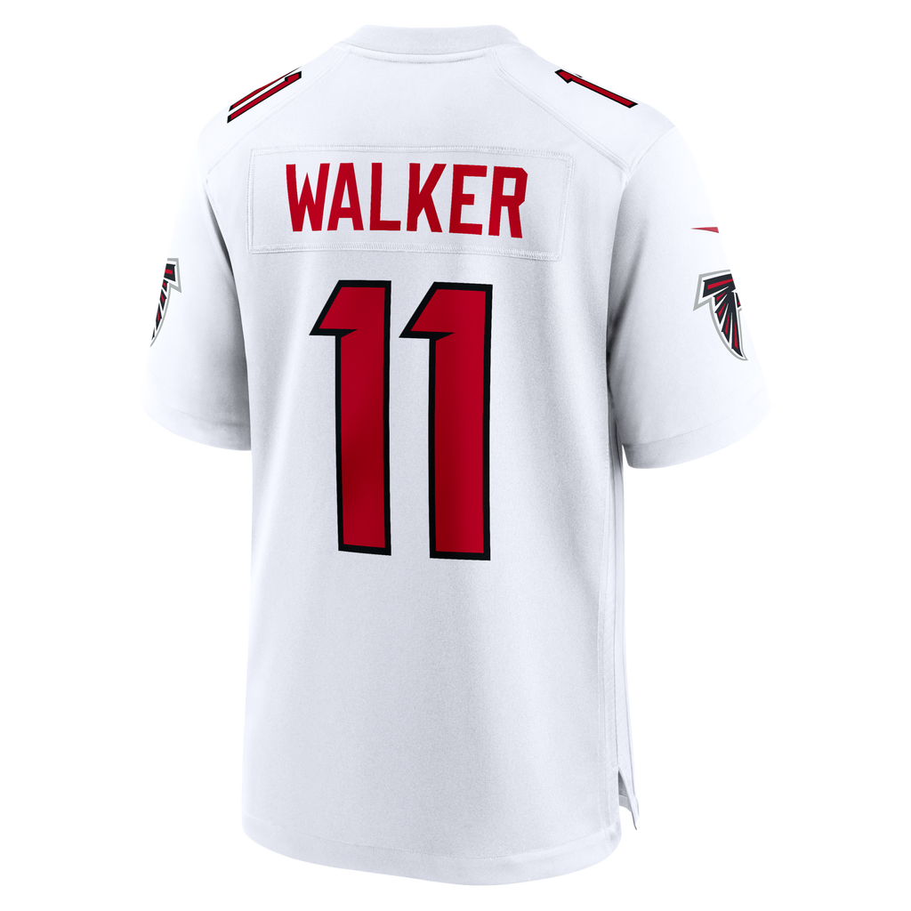 Atlanta Falcons Jalon Walker White Game Football Jersey