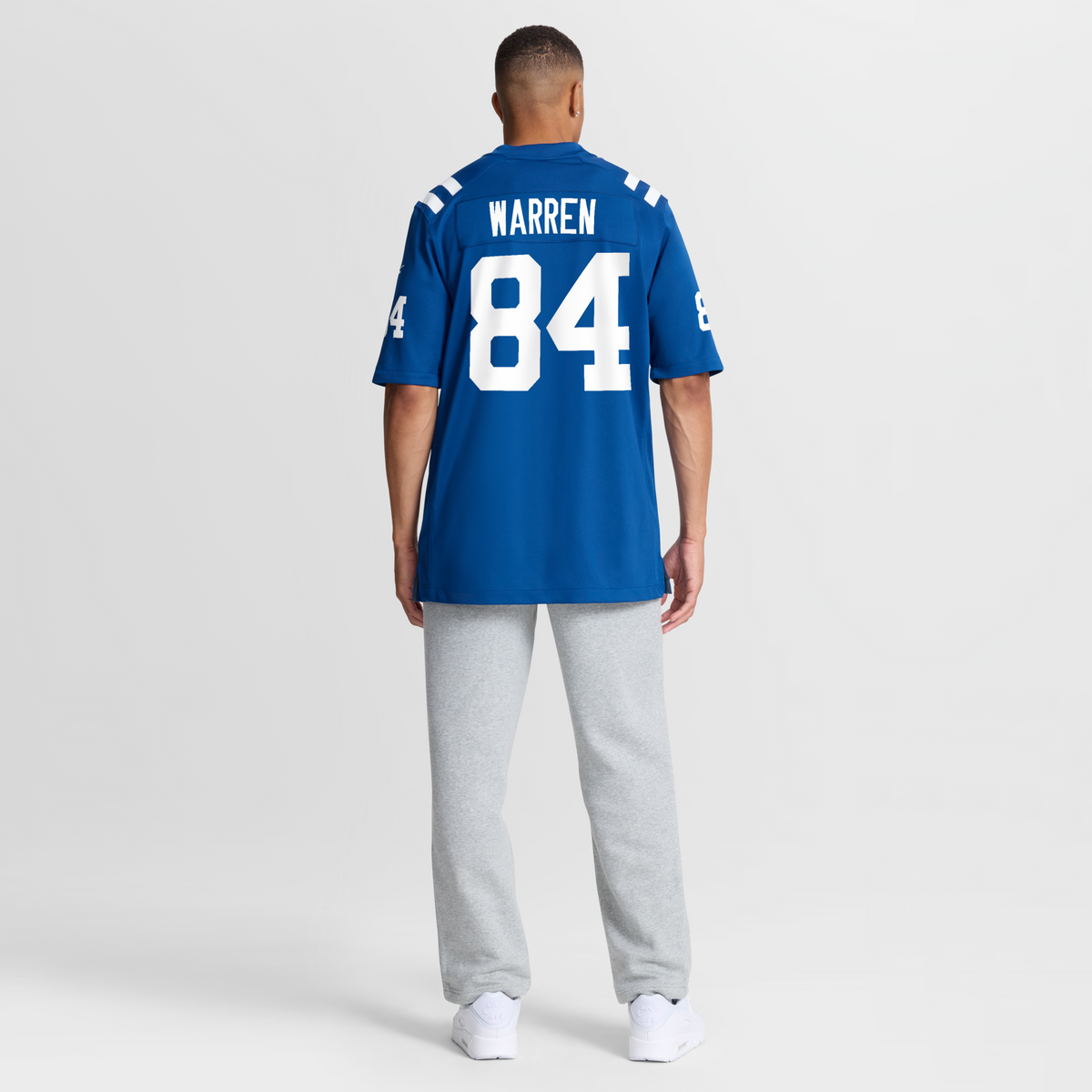 Indianapolis Colts Tyler Warren Royal Team Game Football Jersey