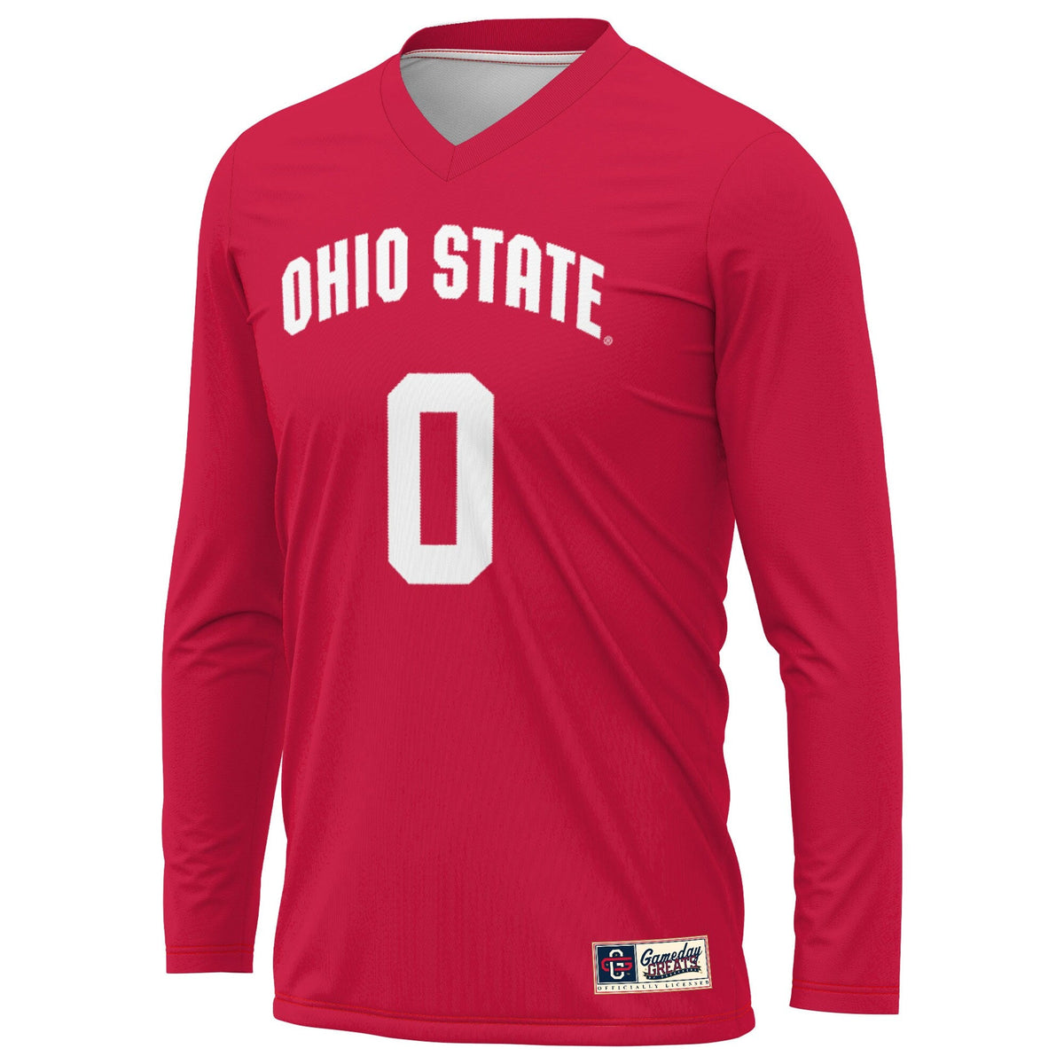 #1 Ohio State Buckeyes Lightweight Volleyball Jersey - Scarlet
