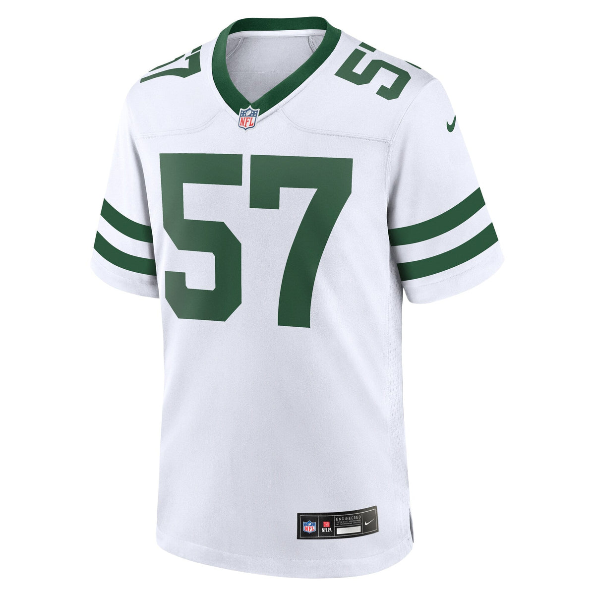 New York Jets C.J. Mosley Legacy White Game Football Jersey
