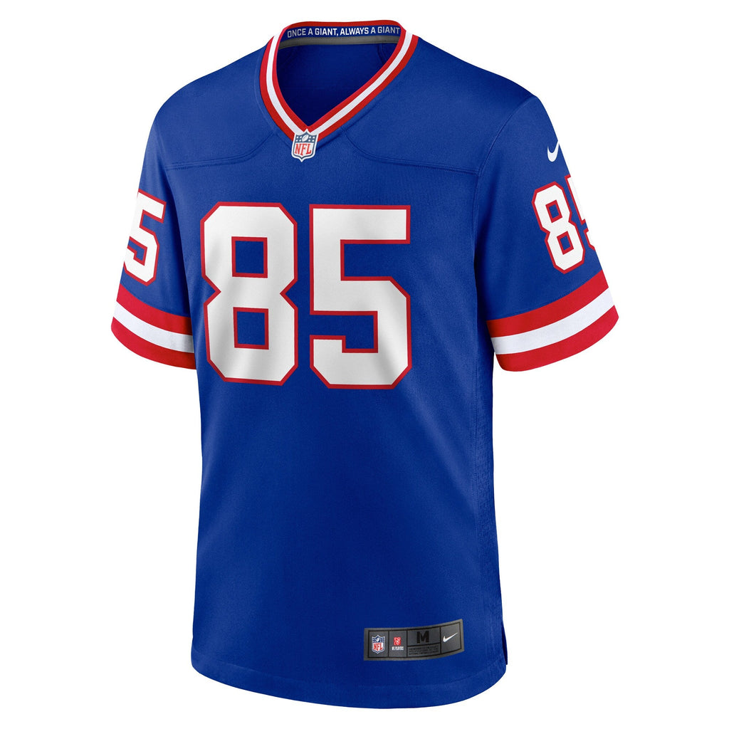 New York Giants David Tyree Royal Retired Player Alternate Game Football Jersey